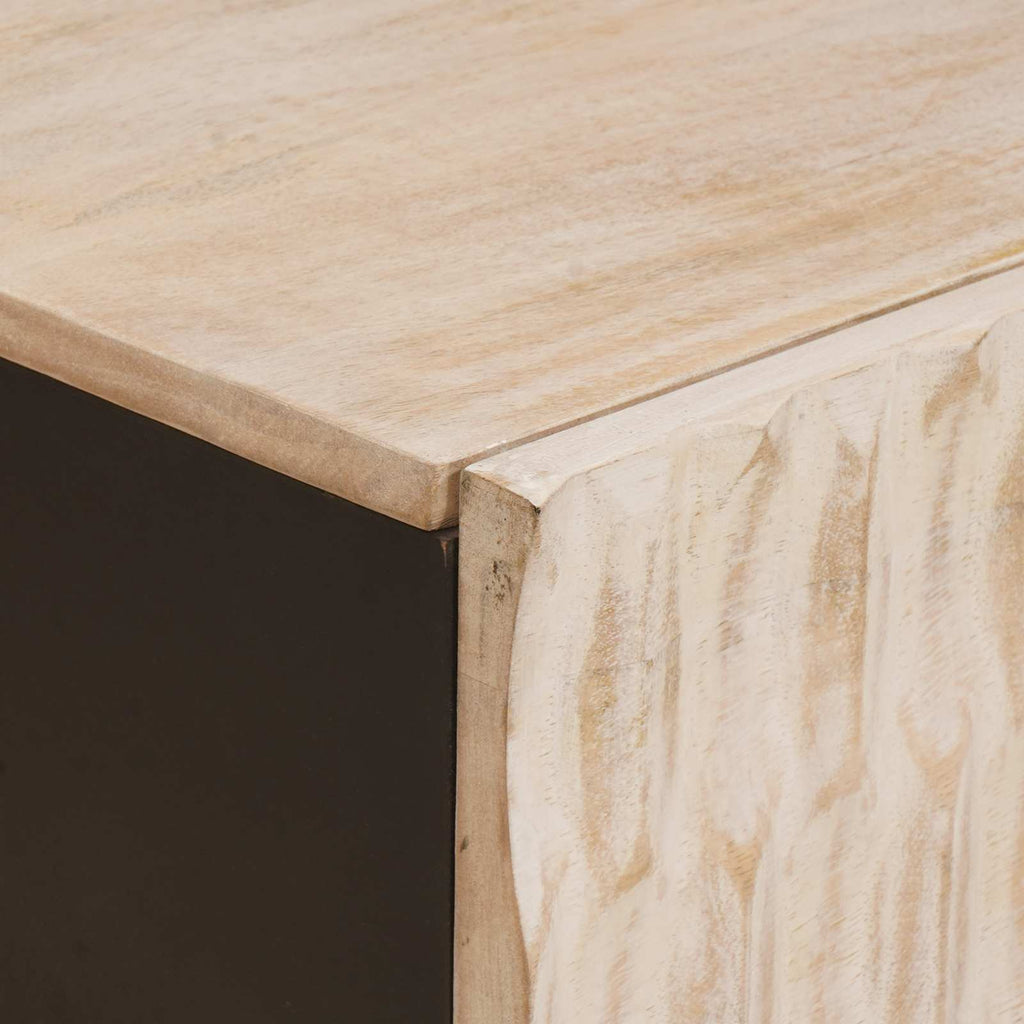 Mesa de Café 100 x 54 x 40 cm Madera de mango maciza