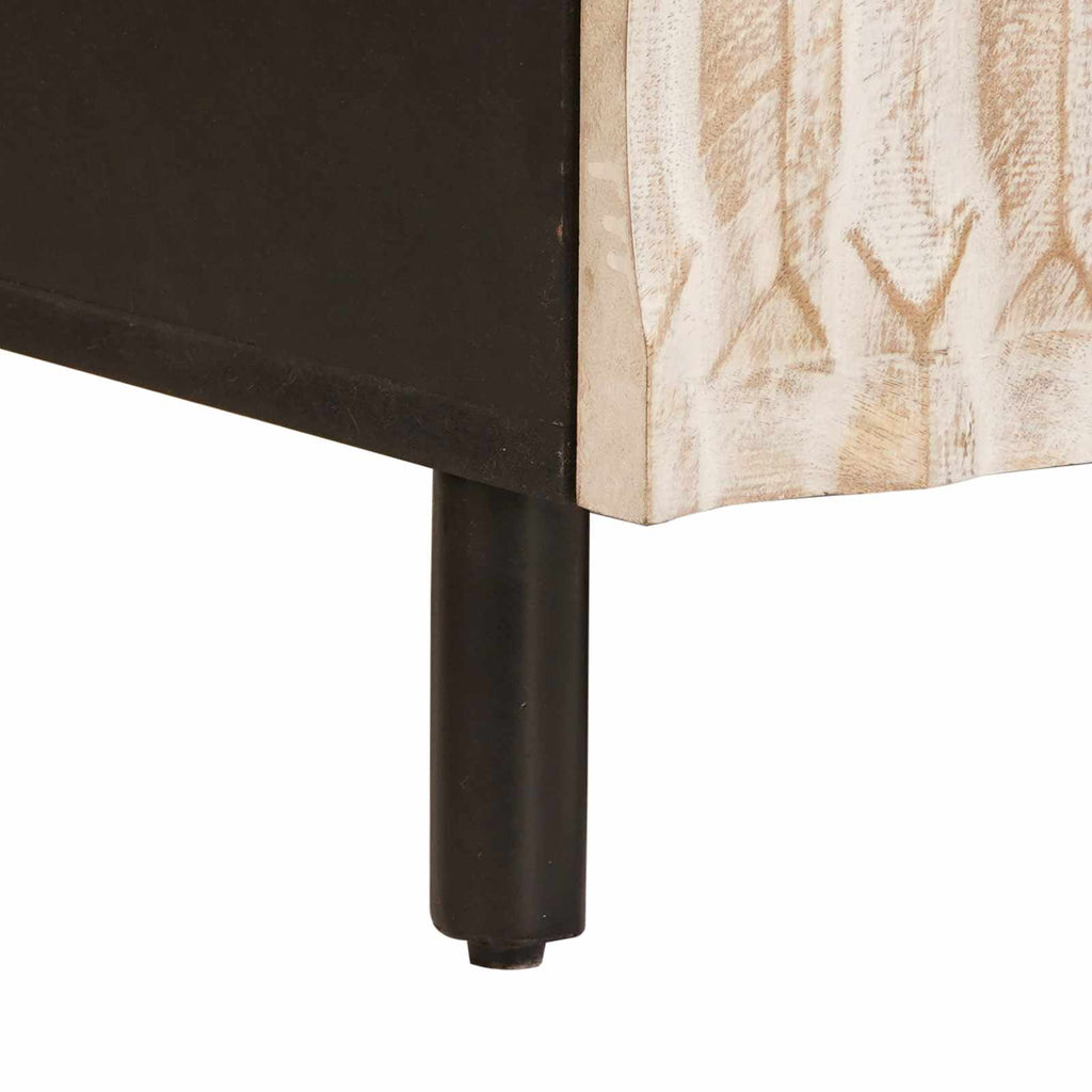 Mesa de Café 100 x 54 x 40 cm Madera de mango maciza