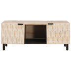 Mesa de Café 100 x 54 x 40 cm Madera de mango maciza