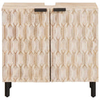 Mueble de lavabo para baño con estante 62 x 33 x 58 cm