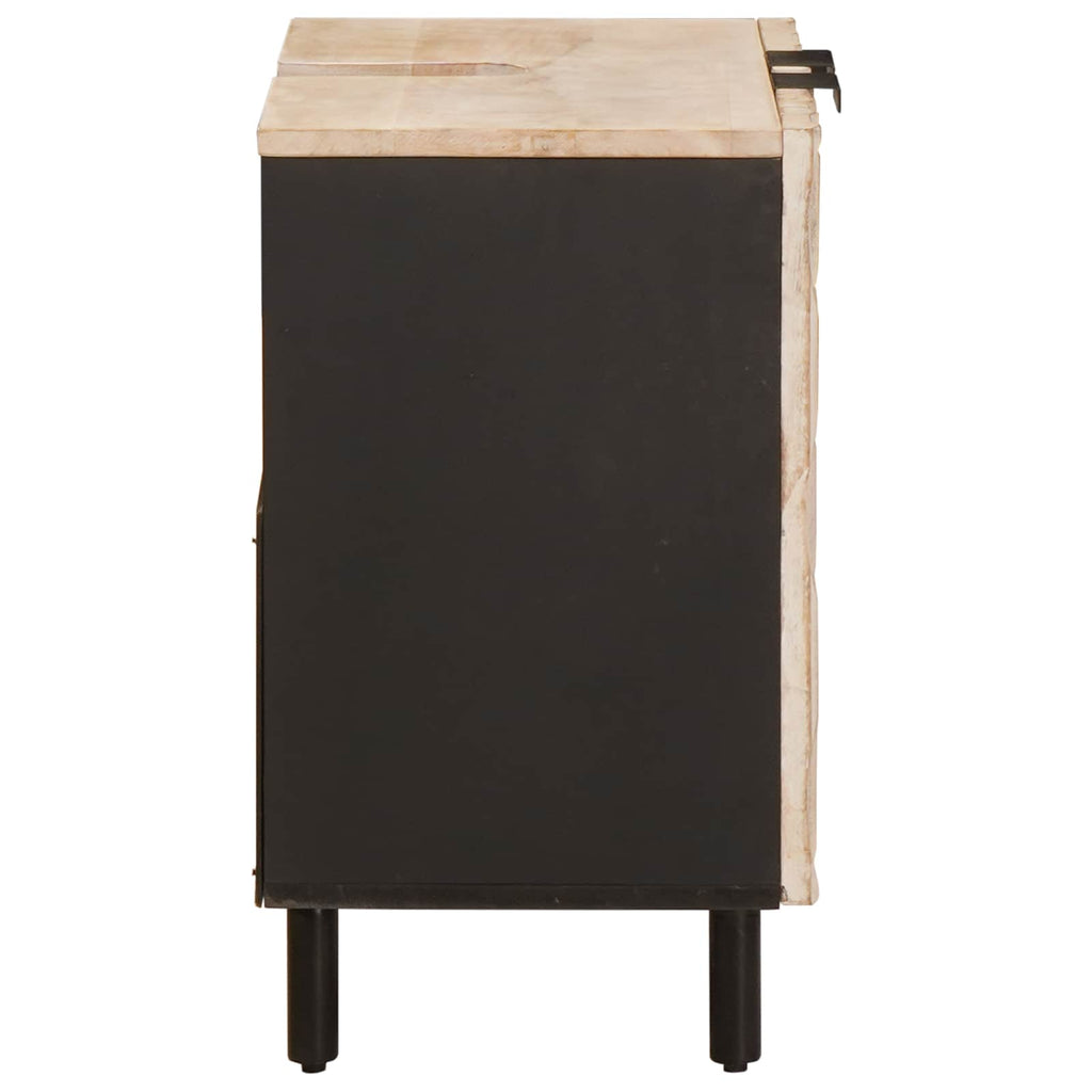 Mueble de lavabo para baño con estante 62 x 33 x 58 cm