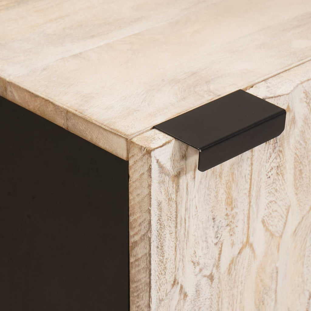 Mueble de Cuarto de Baño 38 x 33 x 58 cm Madera de mango maciza
