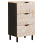 Chest of Drawers with Drawer Brown Acacia Finish 40 x 33 x 75 cm