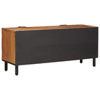 Mueble de TV Acabado de Acacia Marrón 105 x 33 x 46 cm
