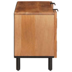 Mueble de TV Acabado de Acacia Marrón 105 x 33 x 46 cm