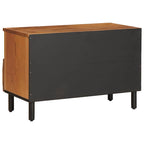 Mueble de TV con cajón Acabado de Acacia Marrón 70 x 33 x 46 cm