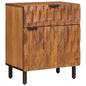 Armario de Noche 50 x 33 x 60 cm Madera de mango maciza