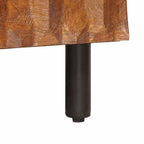 Mueble de TV Acabado de Acacia Marrón 105 x 33 x 46 cm