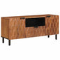 Mueble de TV Acabado de Acacia Marrón 105 x 33 x 46 cm