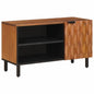 Mueble de TV Acabado de Acacia Marrón 80 x 33 x 46 cm