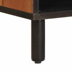 Mueble de TV Acabado de Acacia Marrón 100 x 33 x 46 cm