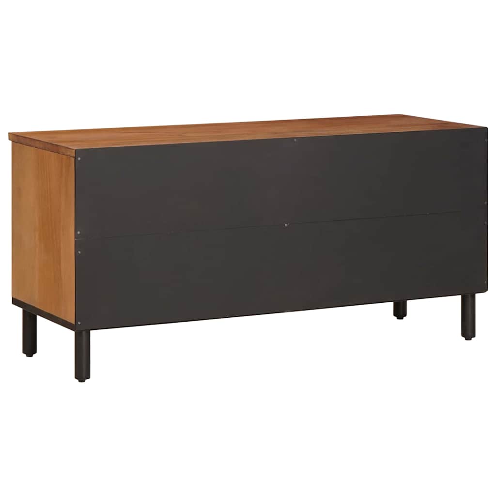 Mueble de TV Acabado de Acacia Marrón 100 x 33 x 46 cm