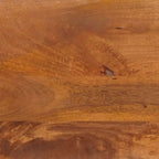 Mueble de TV Acabado de Acacia Marrón 100 x 33 x 46 cm