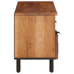 Mueble de TV Acabado de Acacia Marrón 100 x 33 x 46 cm