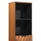 Mueble de Cuarto de Baño con estante Marrón 38 x 33 x 160 cm