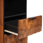 Mueble de Cuarto de Baño con estante Marrón 38 x 33 x 160 cm