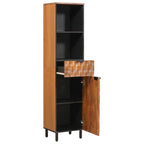 Mueble de Cuarto de Baño con estante Marrón 38 x 33 x 160 cm