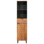 Mueble de Cuarto de Baño con estante Marrón 38 x 33 x 160 cm