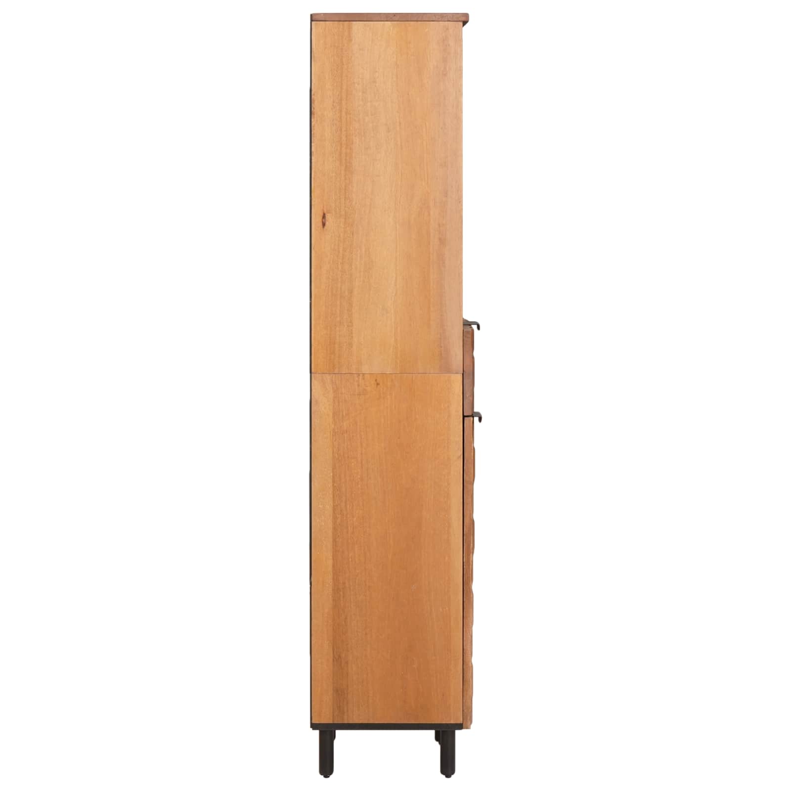 Mueble de Cuarto de Baño con estante Marrón 38 x 33 x 160 cm