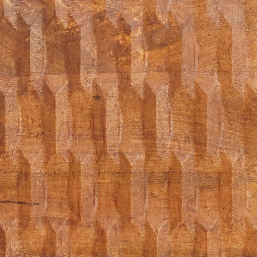Aparador con cajón Acabado de Acacia Marrón 40 x 33 x 75 cm