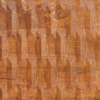 Aparador con cajón Acabado de Acacia Marrón 40 x 33 x 75 cm