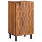 Sideboard with door Brown Acacia finish 40 x 33 x 75 cm