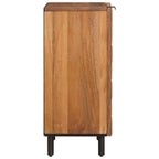 Aparador con puerta Acabado de Acacia Marrón 40 x 33 x 75 cm