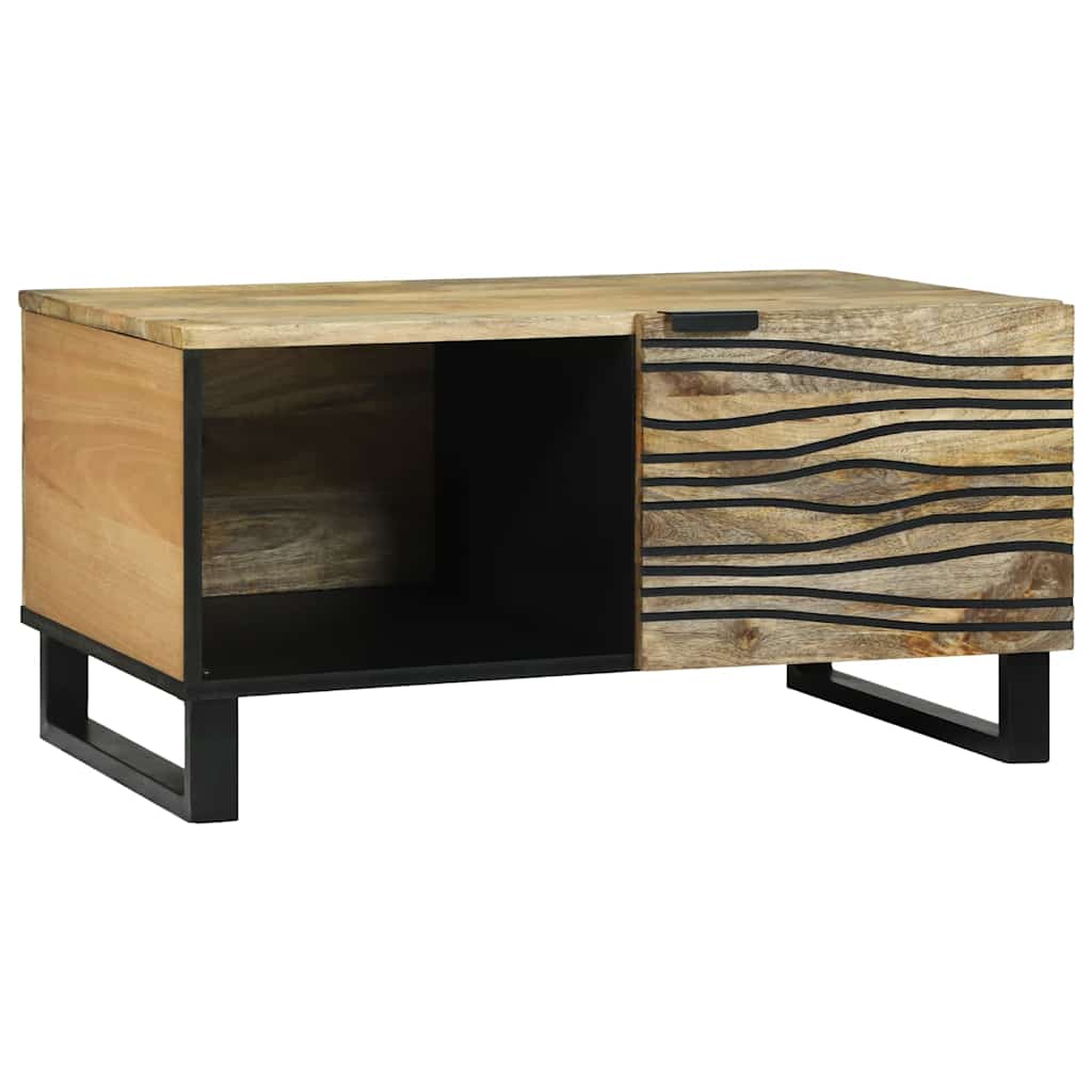 Coffee table White 80 x 50 x 40 cm Engineered wood