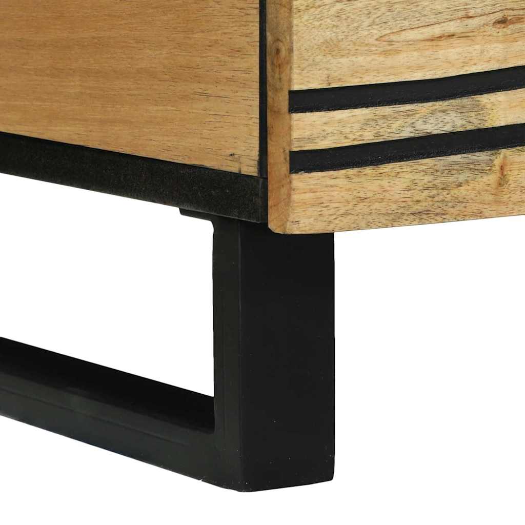 Mesa de centro Natural 80 x 54 x 40 cm Madera de ingeniería