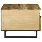 Mesa de centro Natural 80 x 54 x 40 cm Madera de ingeniería