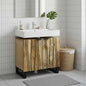 Bathroom Vanity Cabinet with shelf 62 x 33 x 58 cm