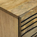 Aparador Marrón 40 x 33 x 75 cm madera maciza de mango