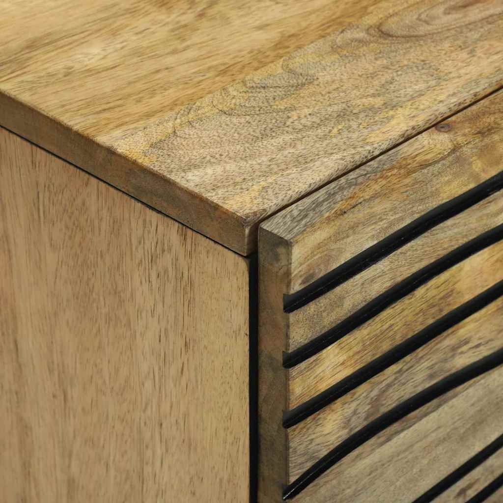 Aparador Marrón 40 x 33 x 75 cm madera maciza de mango