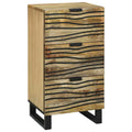 Aparador Marrón 40 x 33 x 75 cm madera maciza de mango