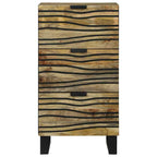 Aparador Marrón 40 x 33 x 75 cm madera maciza de mango