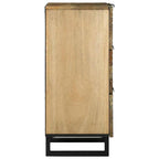 Aparador Marrón 40 x 33 x 75 cm madera maciza de mango