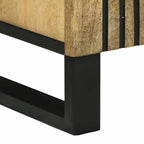 Aparador Marrón 60 x 33 x 75 cm madera maciza de mango