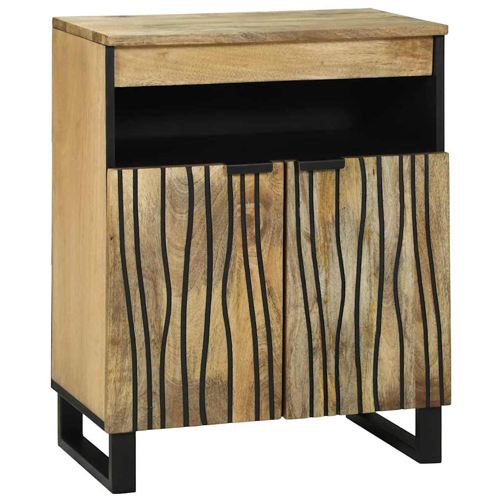 Aparador Marrón 60 x 33 x 75 cm madera maciza de mango