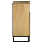 Aparador Marrón 60 x 33 x 75 cm madera maciza de mango