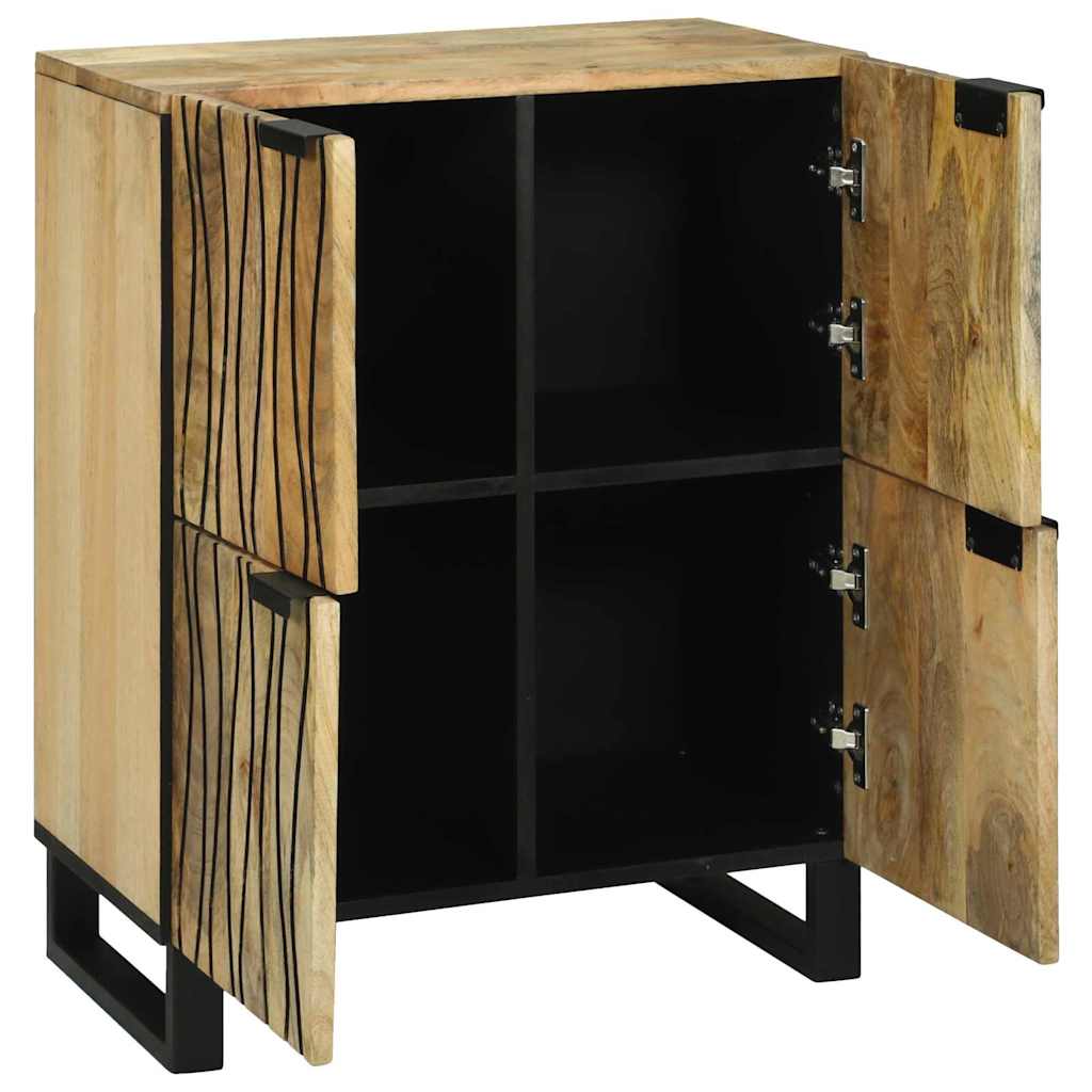 Aparador Marrón 60 x 33 x 75 cm madera maciza de mango