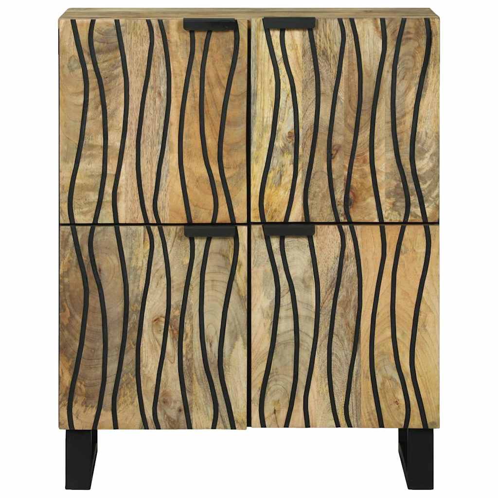 Aparador Marrón 60 x 33 x 75 cm madera maciza de mango