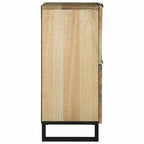 Aparador Marrón 60 x 33 x 75 cm madera maciza de mango
