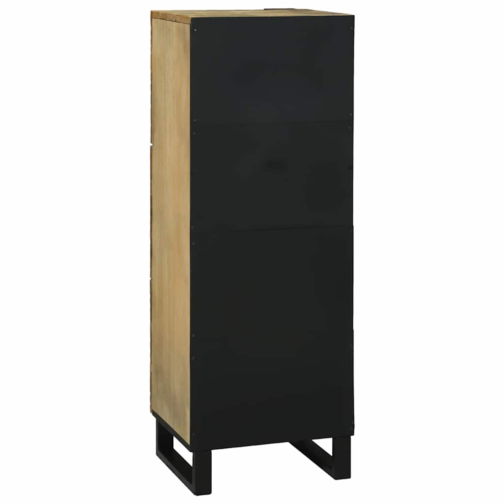 Alto Marrón 40 x 33 x 110 cm madera maciza de mango