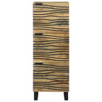 Alto Marrón 40 x 33 x 110 cm madera maciza de mango