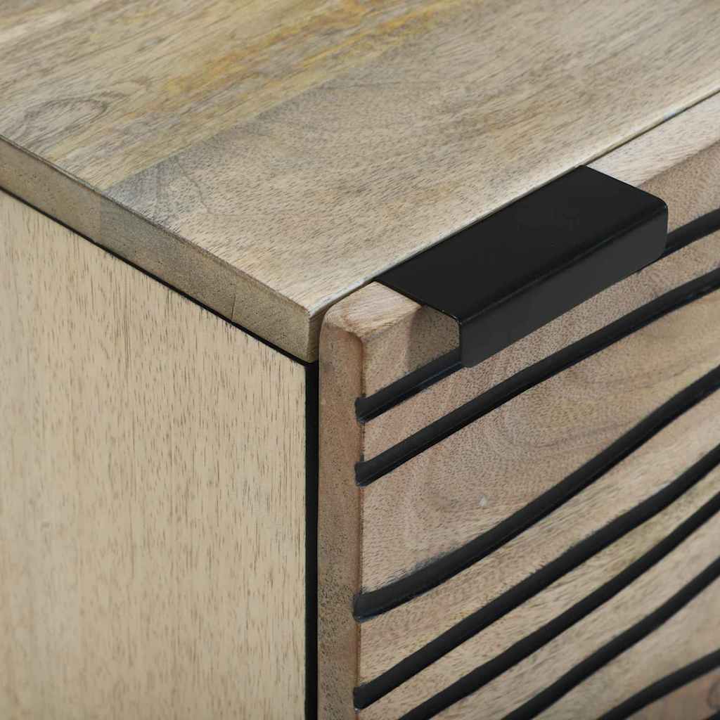 Mesa de noche 2 pcs Blanco 40 x 33 x 46 cm Madera de ingeniería