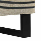 Mesa de noche 2 pcs Blanco 40 x 33 x 46 cm Madera de ingeniería