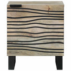 Mesa de noche 2 pcs Blanco 40 x 33 x 46 cm Madera de ingeniería