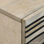 Mesa de noche 2 pcs Blanco 40 x 33 x 46 cm Madera de ingeniería