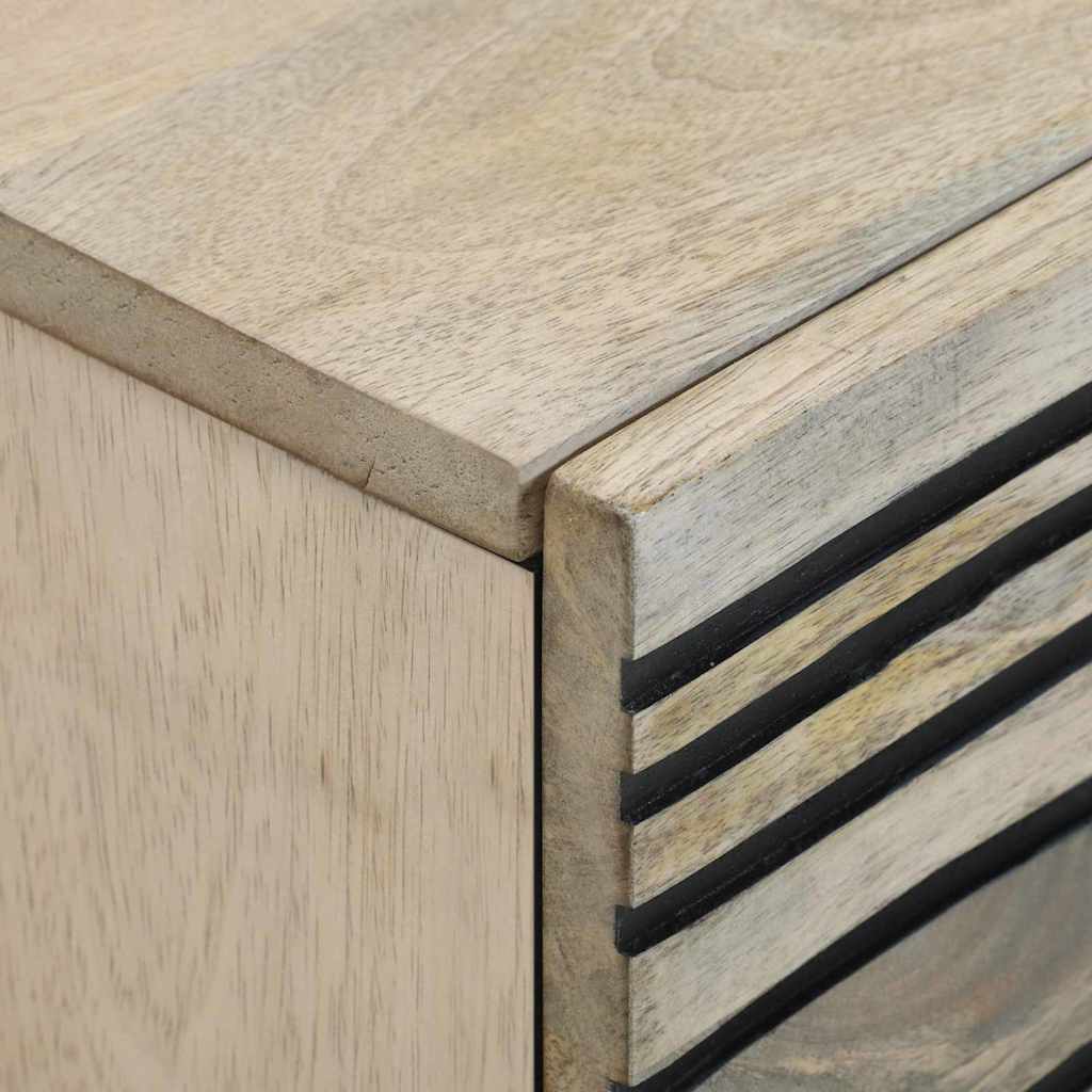 Mesa de noche 2 pcs Blanco 40 x 33 x 46 cm Madera de ingeniería