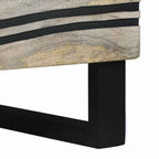 Mesa de noche 2 pcs Blanco 40 x 33 x 46 cm Madera de ingeniería